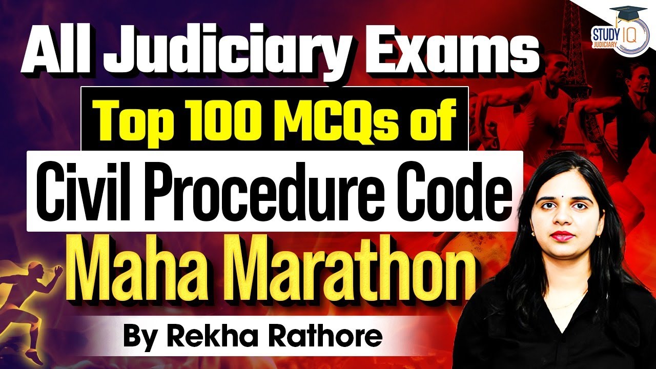 Top 100 MCQs of CPC | Most Important Questions for Judiciary Exam