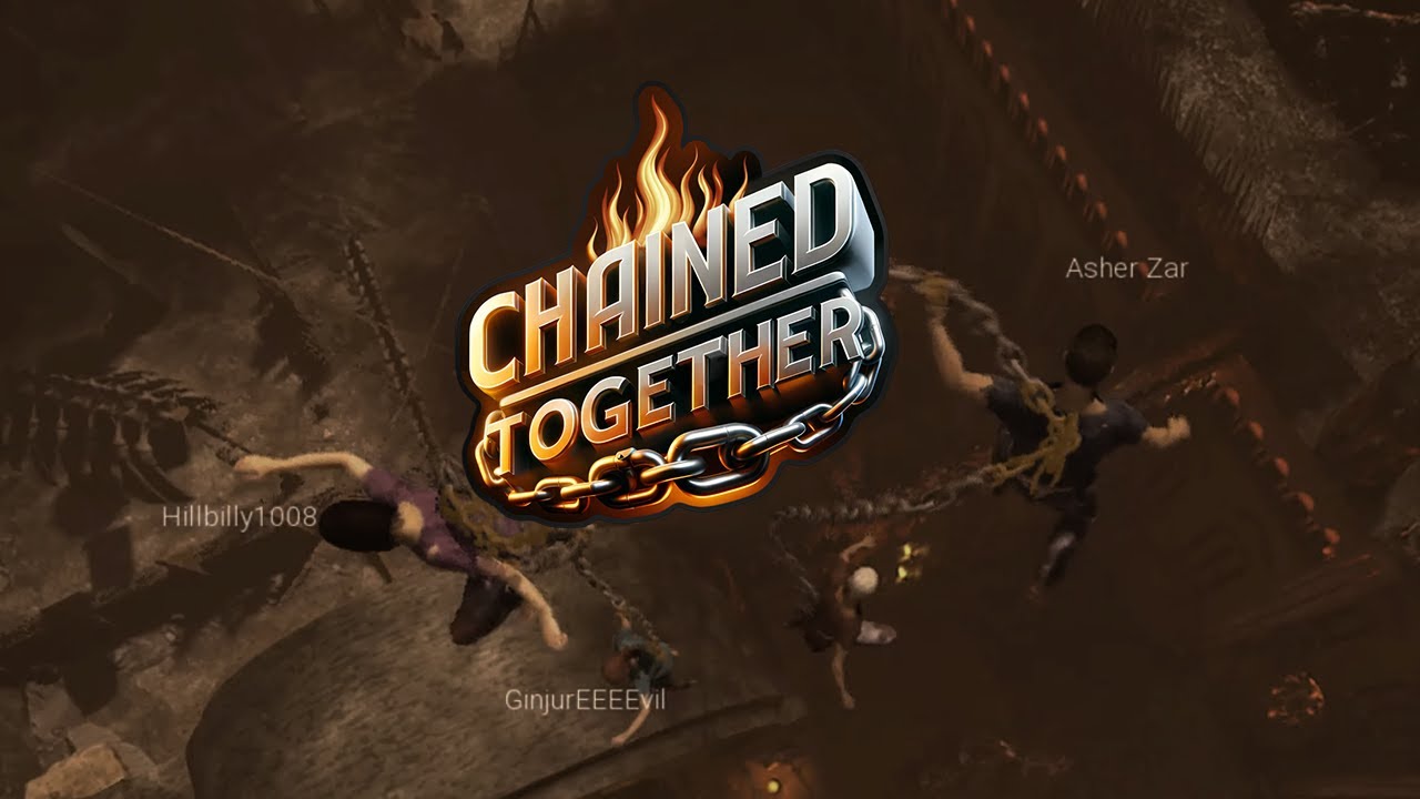 Learning we need new friends playing Chained Together - YouTube