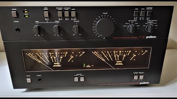 Amplificador Gradiente HA-II + Pré Amplificador Gradiente P-II linha Esotech, testes de audição.