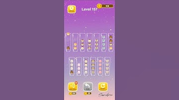 Master Ball Sort Normal Mode Level 157 #games #unity #masterballsort #level157