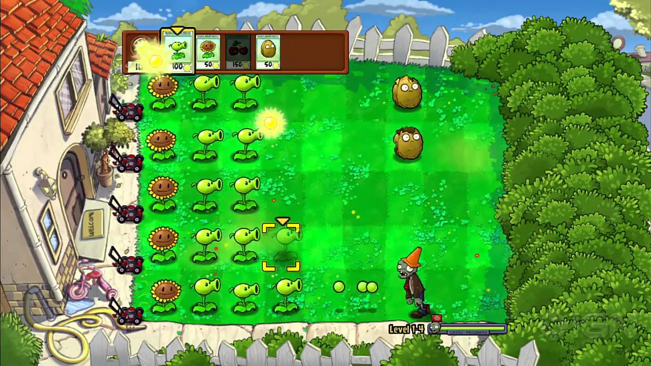 Plants vs Zombies: PlayStation 3 Gameplay - YouTube
