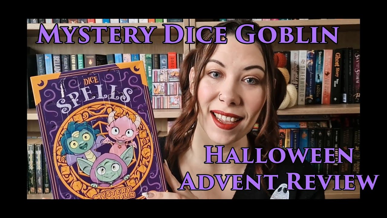 ASMR Whispered Review  - Mystery Dice Goblin Halloween Advent Calendar