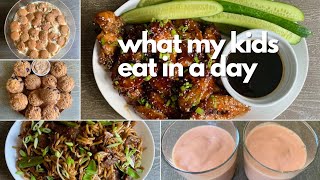 WHAT MY KIDS EAT IN A DAY | DAY 44