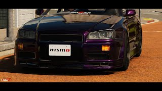 Midnight purple 3 GTR R34