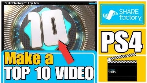 Sharefactory - Use Number Transitions for your TOP 10 List (Free and Easy)