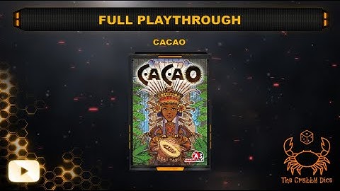 Cacao ... Full Playthrough and Review by the Crabby Dice