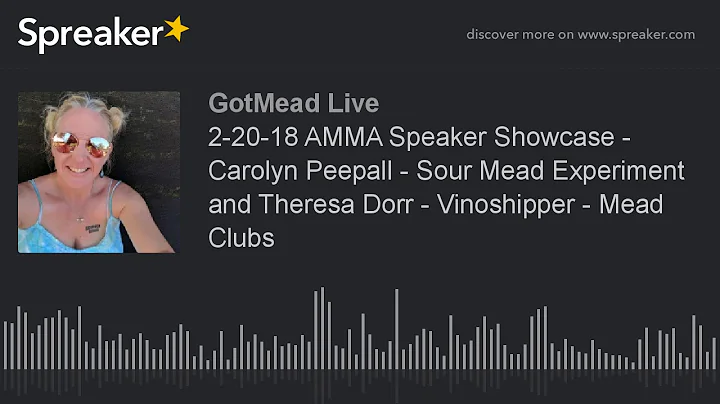 2-20-18 AMMA Speaker Showcase - Carolyn Peepall - ...