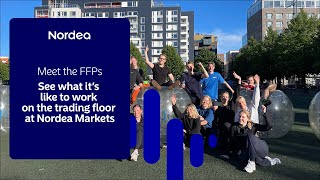 Kickstart your career at Nordea Markets, Finland - meet five Future Finance Professionals