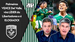 "ESSA É A DIFERENÇA! O Palmeiras PASSA A IMPRESSÃO de que..." VITÓRIA contra Del Valle GERA DEBATE!