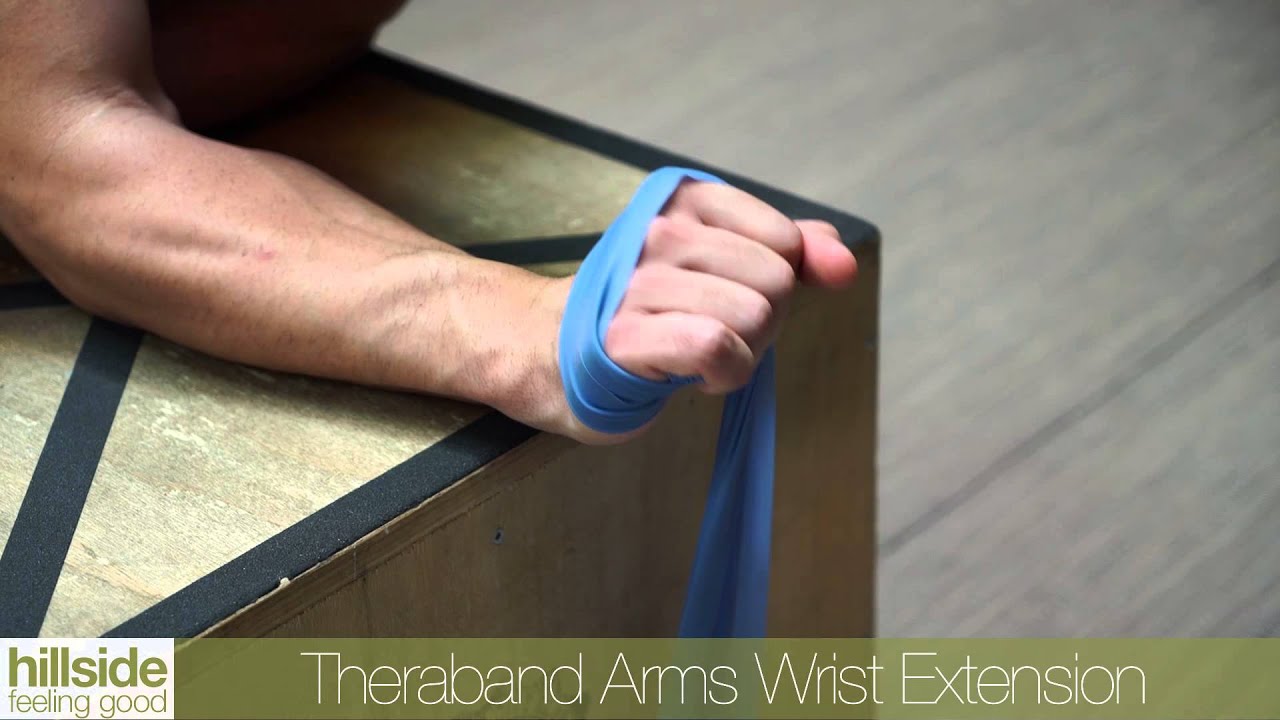 Theraband Arms Wrist Extension YouTube