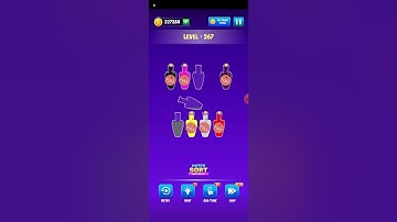 266-270 Level water sort color puzzle game | water sort water puzzle 3D game 2024