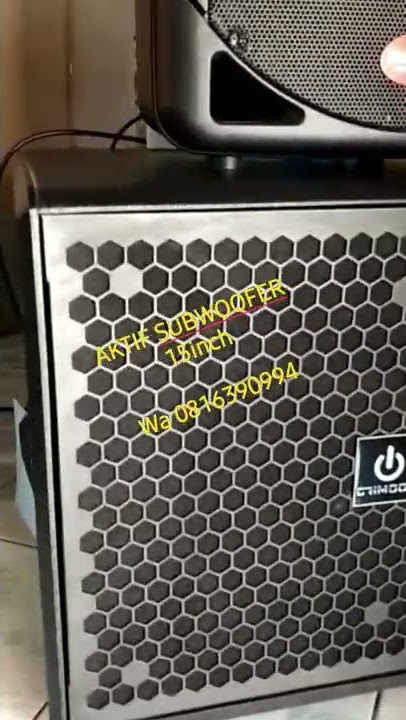 Test aktif subwoofer 15in murah meriah gleerrr