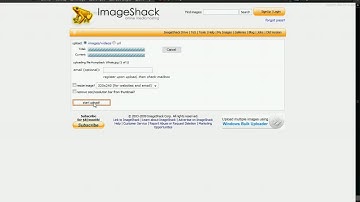 Tutorial Imageshack