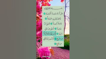 #سورةالغاشية قران كريم #اكتب_شي_تؤجر_عليه