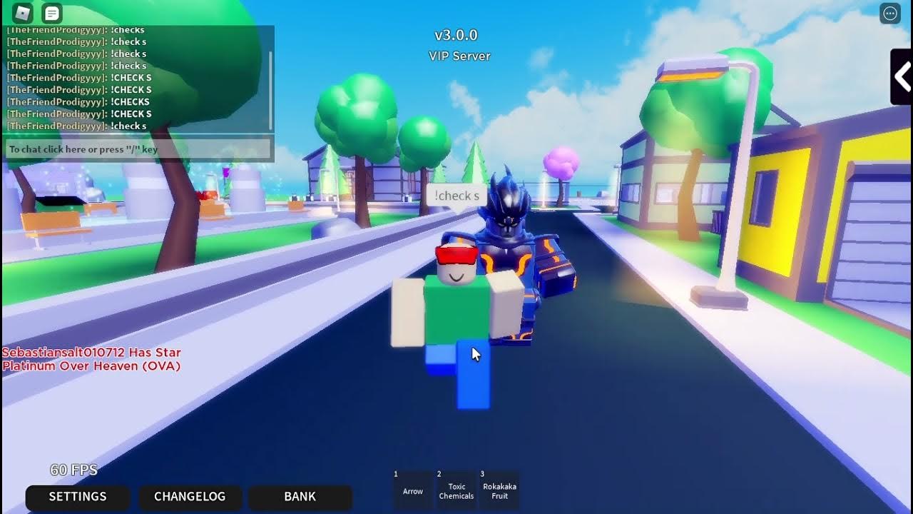 Obtaining STAR PLATINUM OVA OVER HEAVEN (SPOVAOH) Stands Awakening