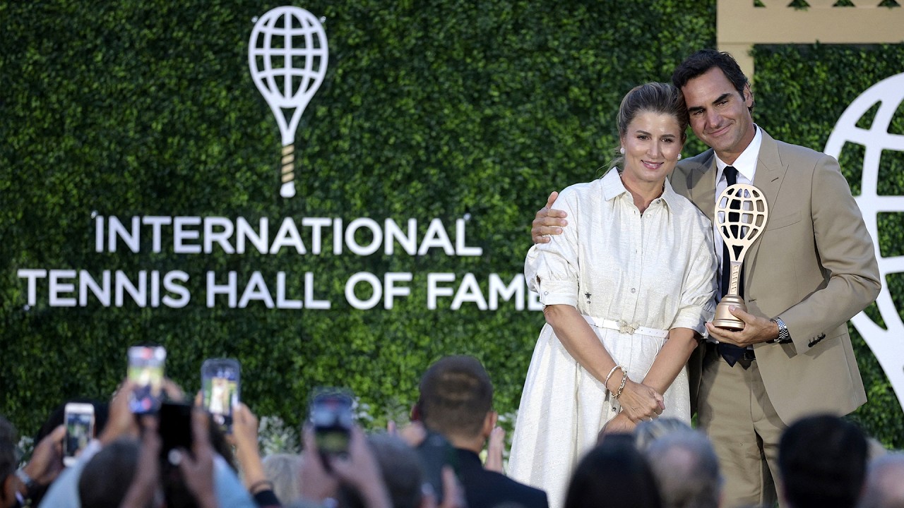 Roger FEDERER intronisé au HALL of FAME du TENNIS !
