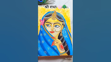 Radharani ji drawing🌸 #art #shorts  #youtubeshorts #radha #radhakrishna #trending #viralvideo #viral