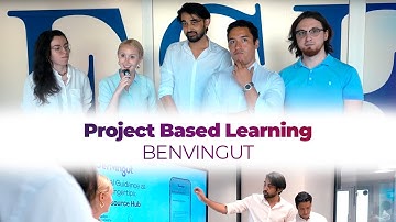 Project Based Learning at ESEI: Discover BENVINGUT