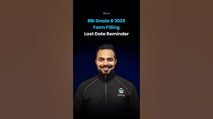 RBI Grade B 2025 Form Fill Up Last Date | How To Fill RBI Grade B Online Application Form