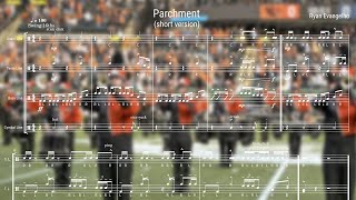 Groovy Drumline Cadence - Parchment (Short Version)