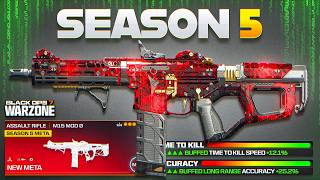 new ULTIMATE *BUFFED* AR META LOADOUT in Warzone Season 5! (Best M15 MOD 0 Assault Rifle)