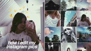 HOW I EDIT MY INSTAGRAM PICTURES 2018! tips + apps! screenshot 5