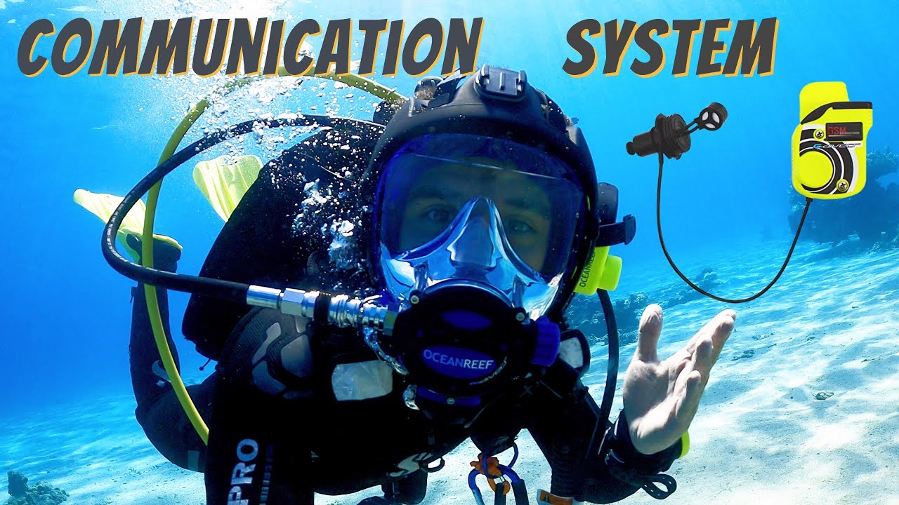 Ocean Reef Full Face Mask Diving Underwater Communication System