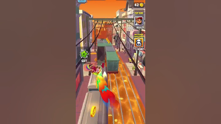 "Subway Surfers but the Floor is Lava 🔥🔥 | Impossible Run Challenge!"