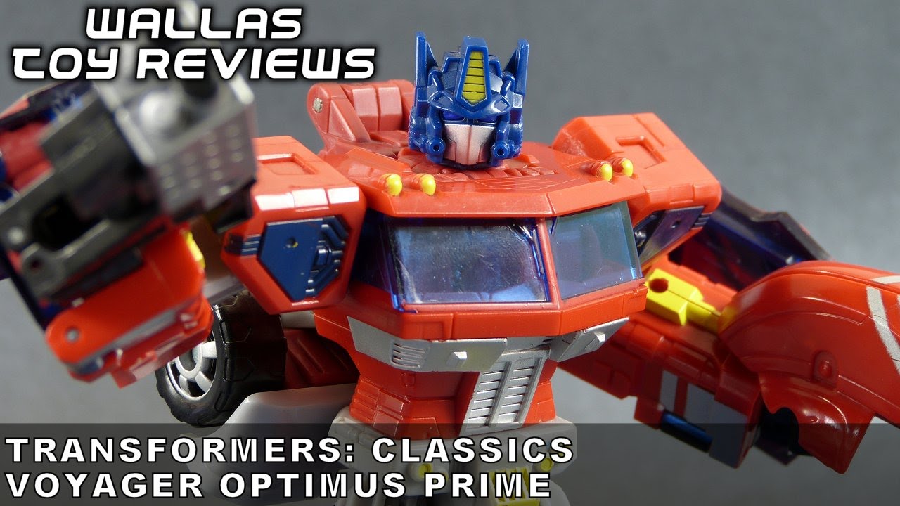 Toy Review - Transformers Classics VOYAGER OPTIMUS PRIME | Wallas Toy ...