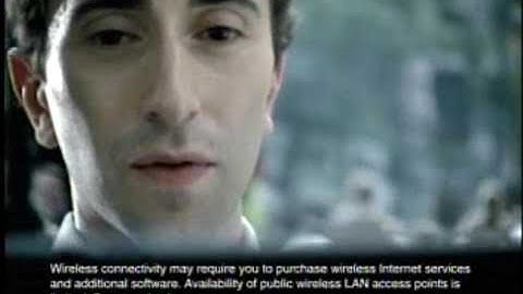 Intel® Centrino® Mobile Technology : Unwire Commercial #3 - 2003-2004