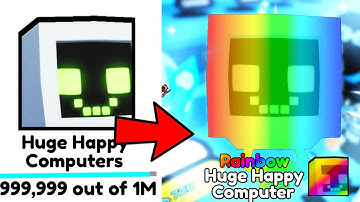 FINAL HUGE HAPPY COMPUTER Hatching Got Me THIS.. (Pet Simulator 99)