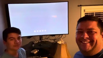 Austin and I beating Contra 1 on the Raspberry Pi