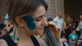 ART & STREET | STREET SHOW PERFORMANCE IN MILAN | SINGING DANCING BODY PAINTING AND GOOD EMOTION