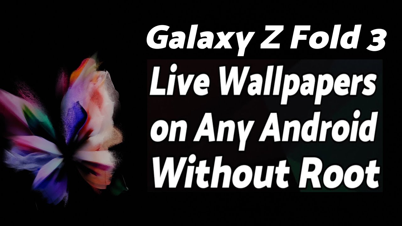 Download Samsung Galaxy Z Fold 3 Live Wallpapers QHD