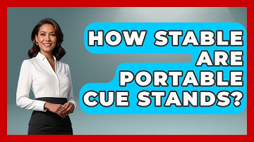 How Stable Are Portable Cue Stands? - Billiards Hustlers
