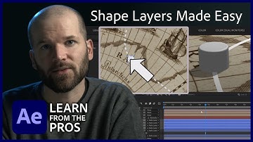 How to Use Shape Layers in After Effects! | Learn From The Pros | Adobe Video