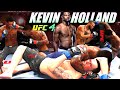 Kevin Holland Is IN UFC 4! He Knocks Everyone Out! EA UFC 4 Gameplay (PS5)
