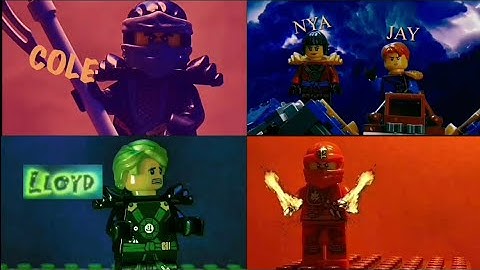 The Ultimate LEGO Ninjago Stop Motion Intro Compilation Part 2!