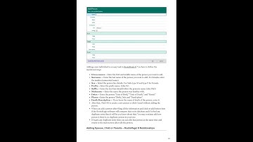 Adding People, Spouse, Child Or Parents In RootsMagic Software | Step By Step Guide [2022]