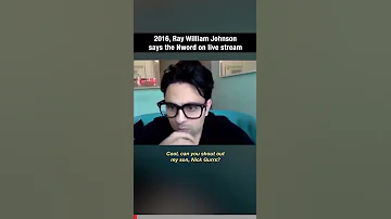Ray William Johnson is Tricked Into Saying The Nword on Live Stream #shorts