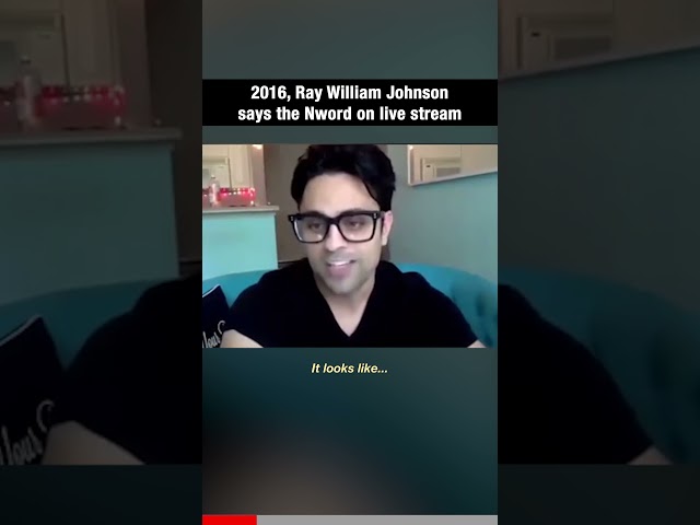 Ray William Johnson is Tricked Into Saying The Nword on Live Stream #shorts class=