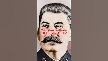 Didn’t Know Stalin did this😳⁉️ #history