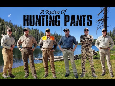 HUNTING PANTS; the