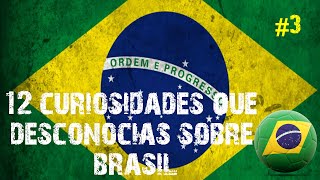 12 CURIOSIDADES QUE DESCONOCÍAS DE BRASIL | ESPECIAL JUEGOS OLIMPICOS RIO 2016 (JJ.OO)