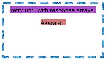 retry until with response arrays
