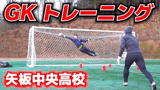 【選手権ベスト4】矢板中央高校サッカー部のGKトレーニングを大公開!