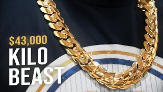 The PERFECT KILO Gold Cuban Link Chain | How It's Handmade by Gus Villa Jewelry