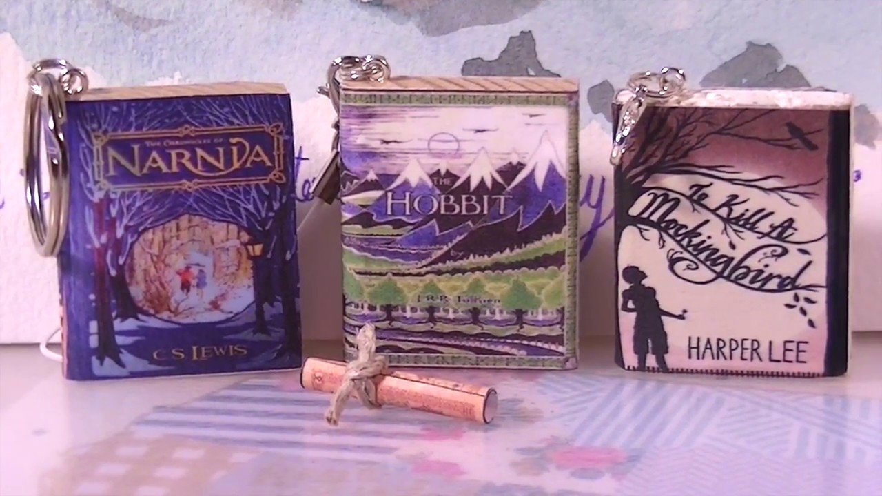 Tiny Book Charm (How-To)