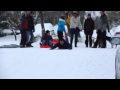 Sledding in Seattle - Winter 2012 #4