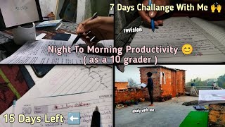 7 Days Challenge With Me ☠️10 grader ll study with me?ll Prashant Singhll?